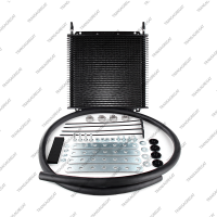 Радиатор охлаждения трансмиссии дополнительный (4.0L-6.0L, 280x280x20mm, под шланг 10mm)*