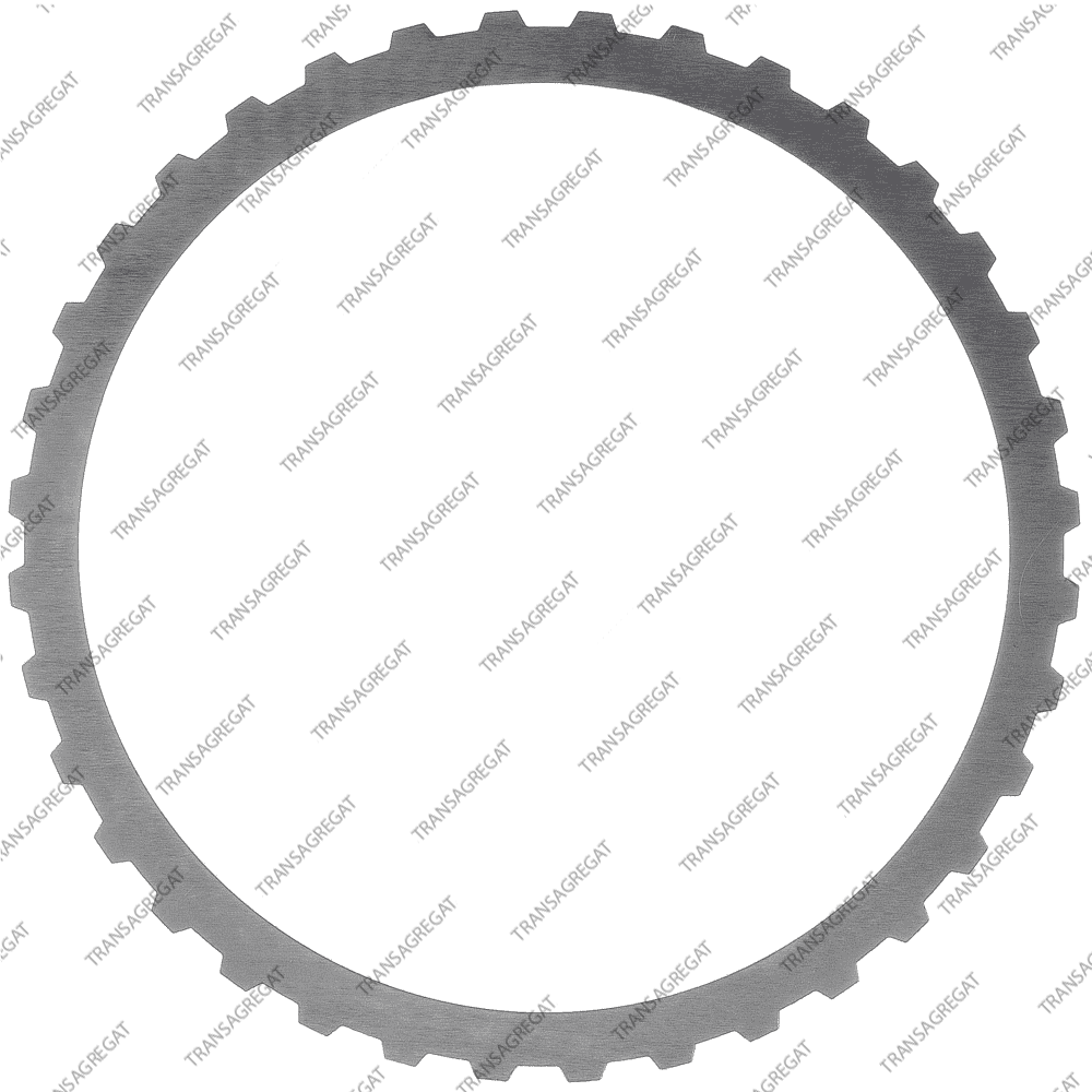 Фрикционный диск (155x1.6x36T) Direct, 2nd Coast (односторонний, наружные зубья*)