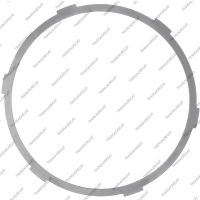 Фрикционный диск (163x1.6x6T) 2nd Coast (односторонний, наружные зубья, 02-up)